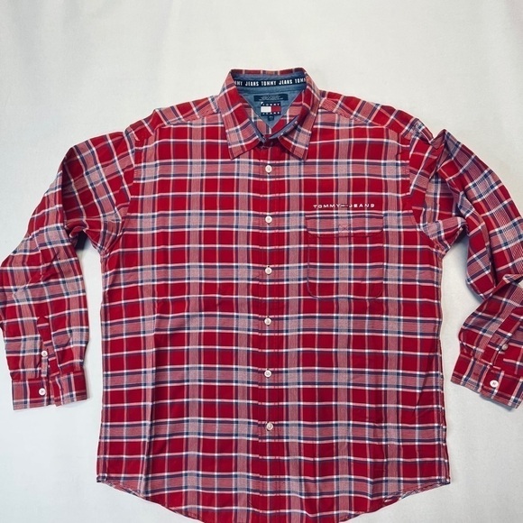 TOMMY HILFIGER XL CASUAL BUTTON DOWN - Picture 3 of 7